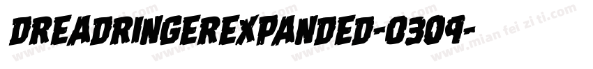 DreadRingerExpanded-03O9字体转换