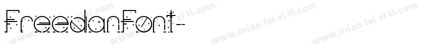 FreedanFont字体转换