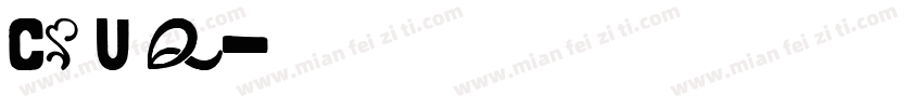 Canuth字体转换