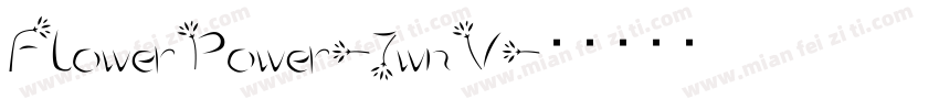 FlowerPower-7wnV字体转换