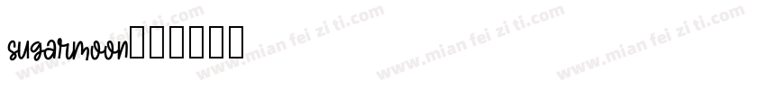 sugarmoon字体转换