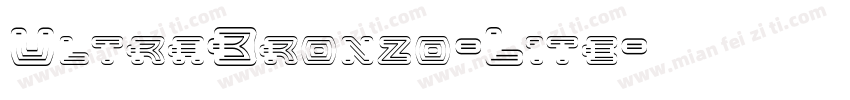 UltraBronzo-Lite字体转换