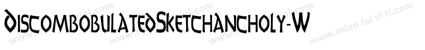 DiscombobulatedSketchancholy-WPGO字体转换