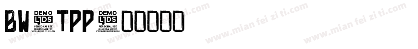 BW7tpP字体转换