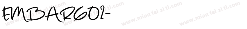 EMBARGO2字体转换