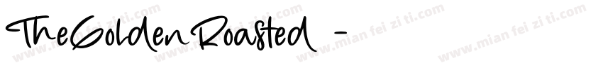 TheGoldenRoasted◆字体转换