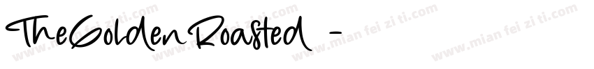 TheGoldenRoasted◆字体转换