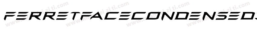 FerretFaceCondensedItalic-DvZ0字体转换