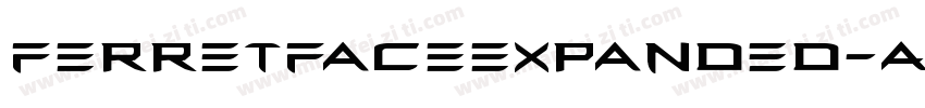 FerretFaceExpanded-AMam字体转换