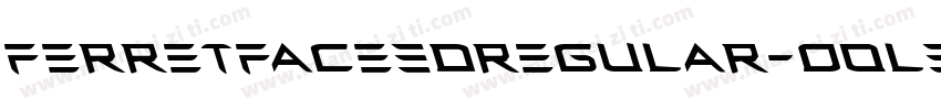 FerretFace3DRegular-O0l3字体转换