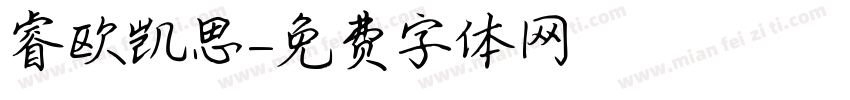 睿欧凯思字体转换