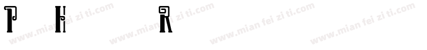Paf-Header-Regular字体转换