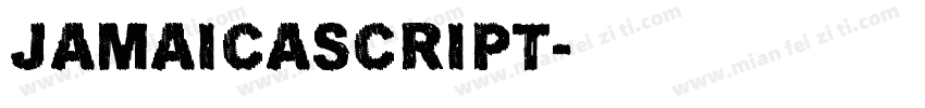 JamaicaScript字体转换
