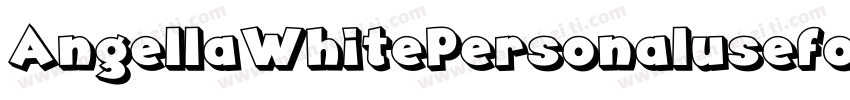 AngellaWhitePersonalusefont字体转换