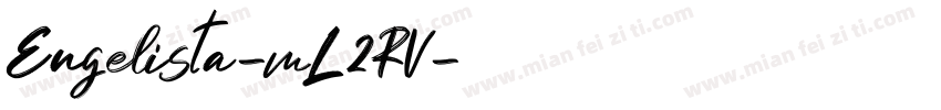 Engelista-mL2RV字体转换