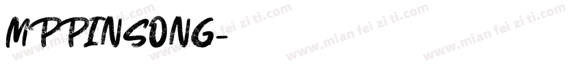 MPPINSONG字体转换
