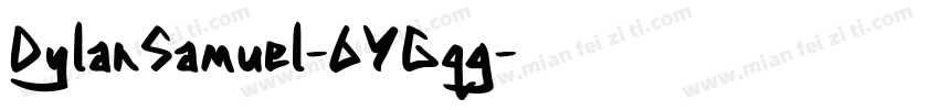 DylanSamuel-6YGqg字体转换