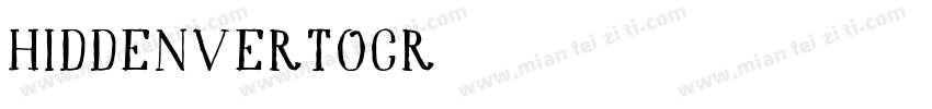 HiddenVertOCR字体转换