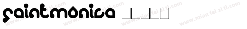SaintMonica字体转换