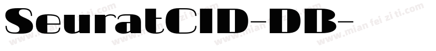 SeuratCID-DB字体转换