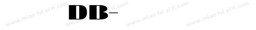真白萌三葉草DB字体转换