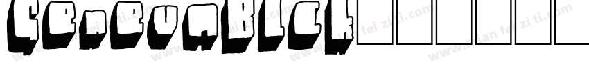 GenevaBlck字体转换
