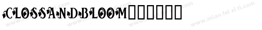 ClossAndBloom字体转换