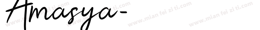 Amasya字体转换