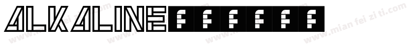 Alkaline字体转换