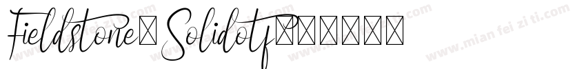 Fieldstone_Solidotf字体转换