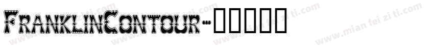 FranklinContour字体转换