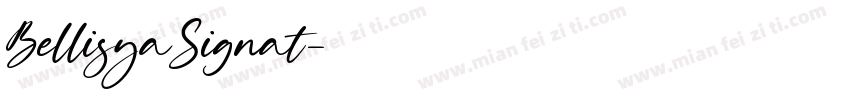 BellisyaSignat字体转换