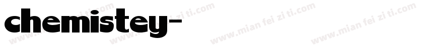 chemistey字体转换