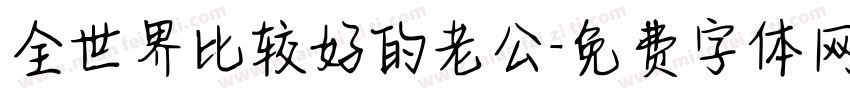 全世界比较好的老公字体转换