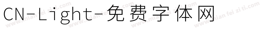 CN-Light字体转换