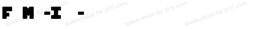 FukiMaki-Italic字体转换