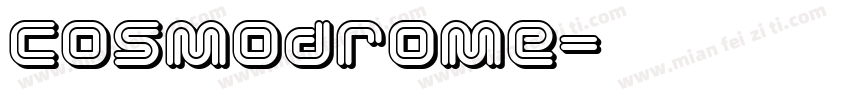 cosmodrome字体转换