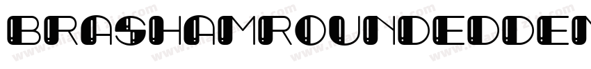 BrashamRoundedDemoRounded-K7V6y字体转换