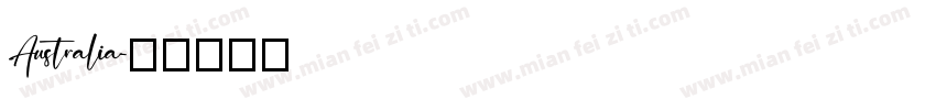 Australia字体转换