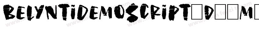 BelyntiDemoScript-d99m7字体转换