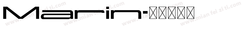 Marin字体转换