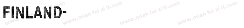 finland字体转换
