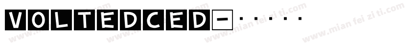 voltedced字体转换