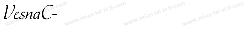 VesnaC字体转换