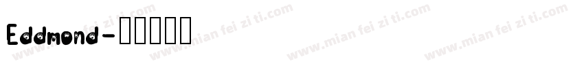 Eddmond字体转换