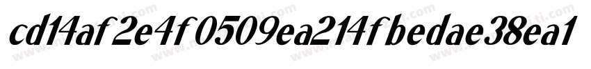 cd14af2e4f0509ea214fbedae38ea1db字体转换