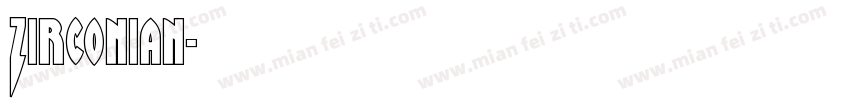 Zirconian字体转换