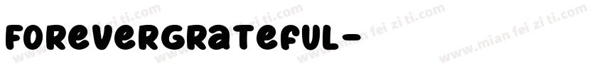 ForeverGrateful字体转换