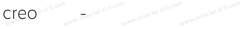 creo工程图字库字体转换