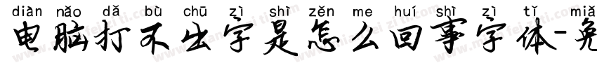 电脑打不出字是怎么回事字体字体转换